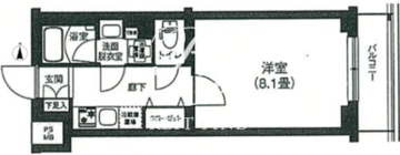 ルフレプレミアム上北沢 107 間取り図