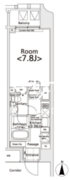  プライマル新宿若松町 203 間取り図