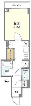オルサス大井町 1202 間取り図