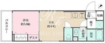 WHARF西馬込 109 間取り図