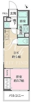 WHARF西馬込 301 間取り図