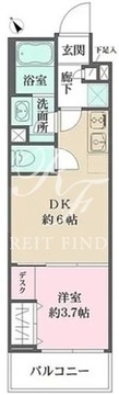 WHARF西馬込 302 間取り図