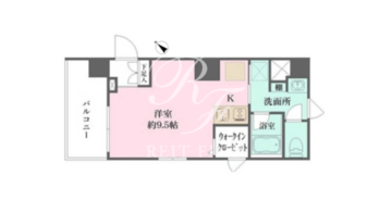 WHARF文京茗荷谷 901 間取り図