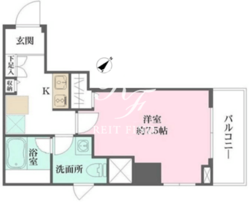 WHARF文京茗荷谷 1002 間取り図