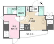 WHARF文京茗荷谷 303 間取り図