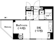 ザ・パームス錦糸町 701 間取り図