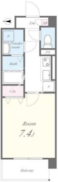 ヴィラージュオリオン 404 間取り図
