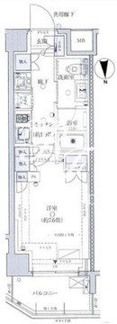 レジデンシャル池袋本町 314 間取り図