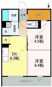 GROOVY HIRO−O 302 間取り図