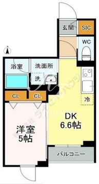 GROOVY HIRO−O 104 間取り図