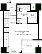 パークアクシス神楽坂ステージ 507 間取り図