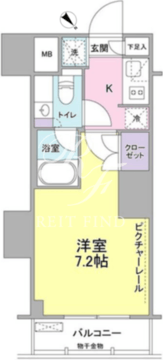 ＳＩＬ西五反田 212 間取り図