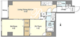 アルファコート町屋 501 間取り図