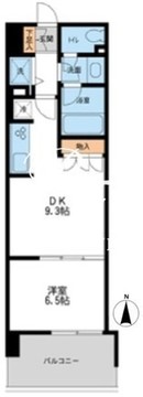 レジディア南千住 505 間取り図