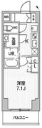 コンフォリア・リヴ千住 904 間取り図