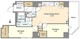 オーキッドレジデンス渋谷富ヶ谷 1304 間取り図