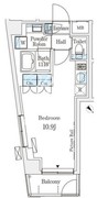アリビオ学芸大学 109 間取り図