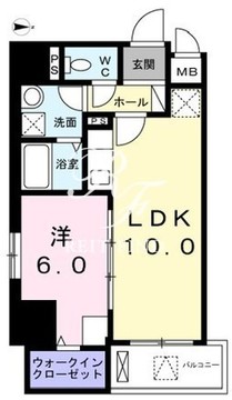 E.ステージ新御徒町 303 間取り図