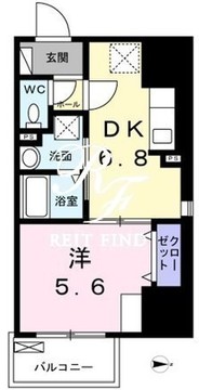 E.ステージ新御徒町 701 間取り図