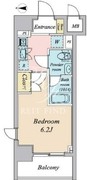 プライマル大森 504 間取り図