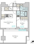 ブリリアイスト大井町 1402 間取り図 ?>