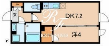 グランパセオ目黒西小山 303 間取り図