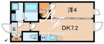 グランパセオ目黒西小山 404 間取り図