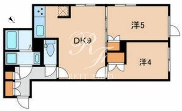 グランパセオ目黒西小山 105 間取り図