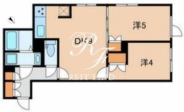 グランパセオ目黒西小山 205 間取り図