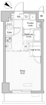 レジデンス北大塚 803 間取り図