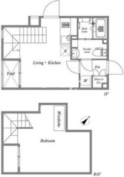 パセオ武蔵小山2 104 間取り図