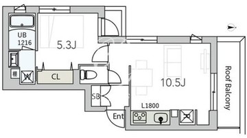 グランデュオ西荻窪2 304 間取り図