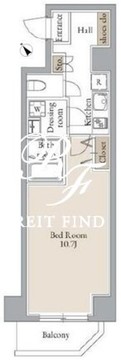 グランフェリシア巣鴨 201 間取り図