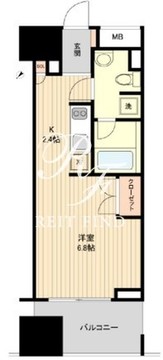 プロスペクトKALON三ノ輪 803 間取り図