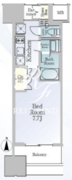 ルフォンブランシェ品川南大井 1513 間取り図