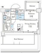 アジールコート山手動坂 706 間取り図