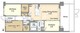 ドゥーエ町屋 108 間取り図