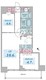 クロスレジデンス六義園 303 間取り図