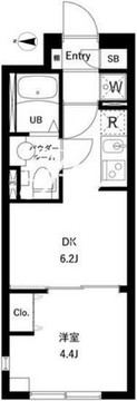コンポジット千駄木ヒルトップ 402 間取り図