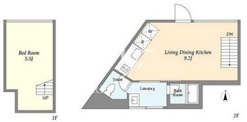 神宮前マンション 303 間取り図