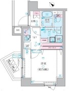 ジェノヴィア椎名町 303 間取り図