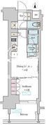 ブリリアイスト上野稲荷町 703 間取り図