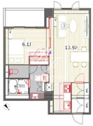 HF目黒行人坂レジデンス 314 間取り図