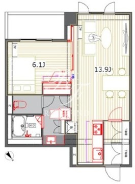 HF目黒行人坂レジデンス 314 間取り図