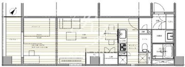 HF目黒行人坂レジデンス 315 間取り図
