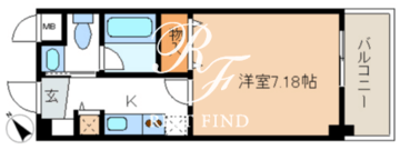 レジディア新川 315 間取り図