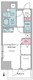 ドゥーエ入谷2 301 間取り図