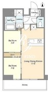 プライマル日本橋馬喰町 1203 間取り図