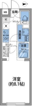 ラヴィエール清澄リバーテラス 103 間取り図