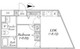レンブラン赤堤 402 間取り図